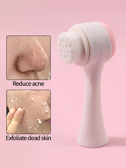 Silicone Face Cleansing Brush Double-Sided