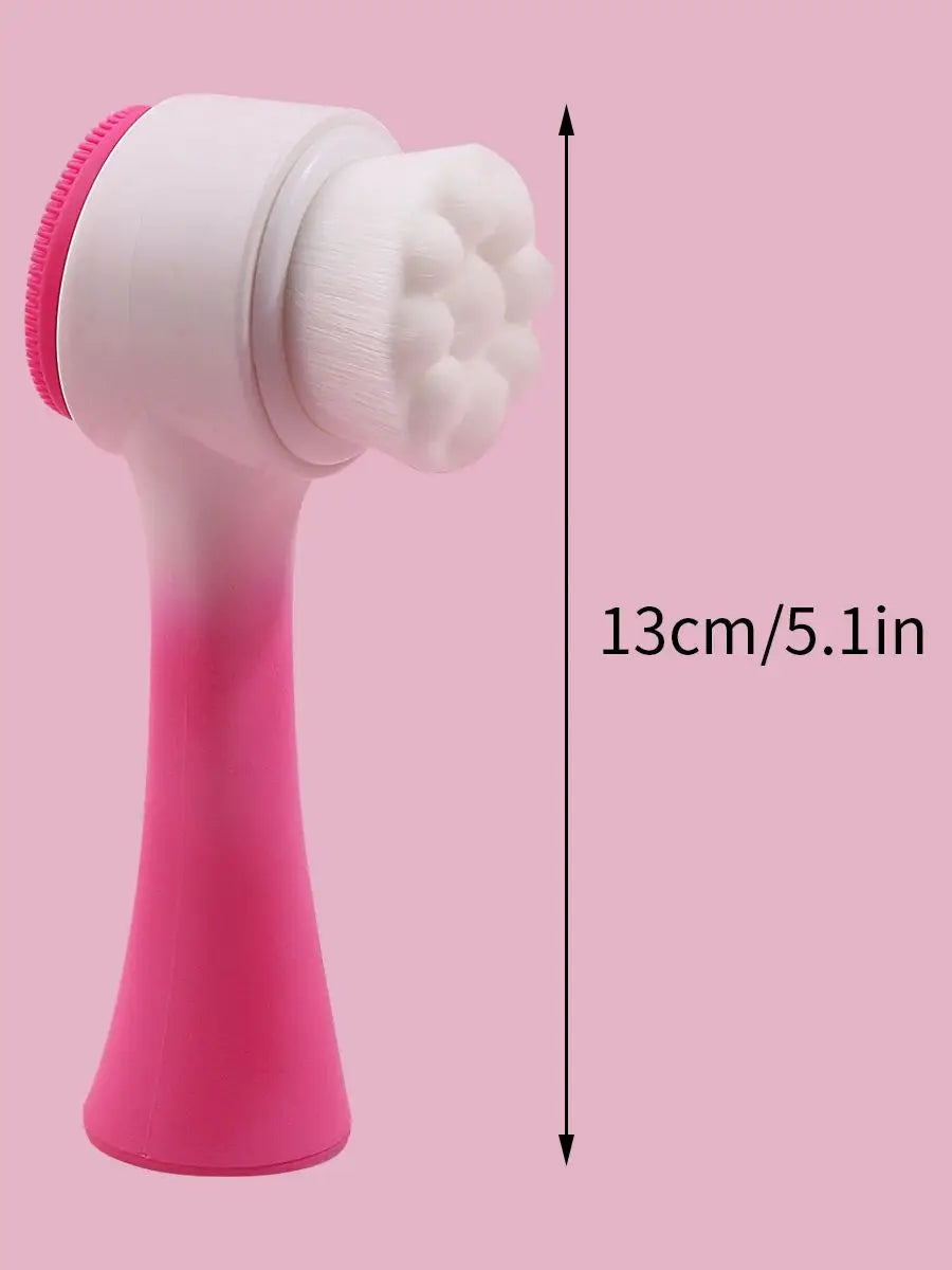 Silicone Face Cleansing Brush Double-Sided