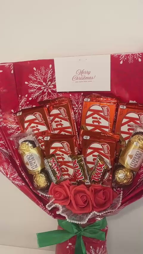 Christmas Chocolate Bouquet